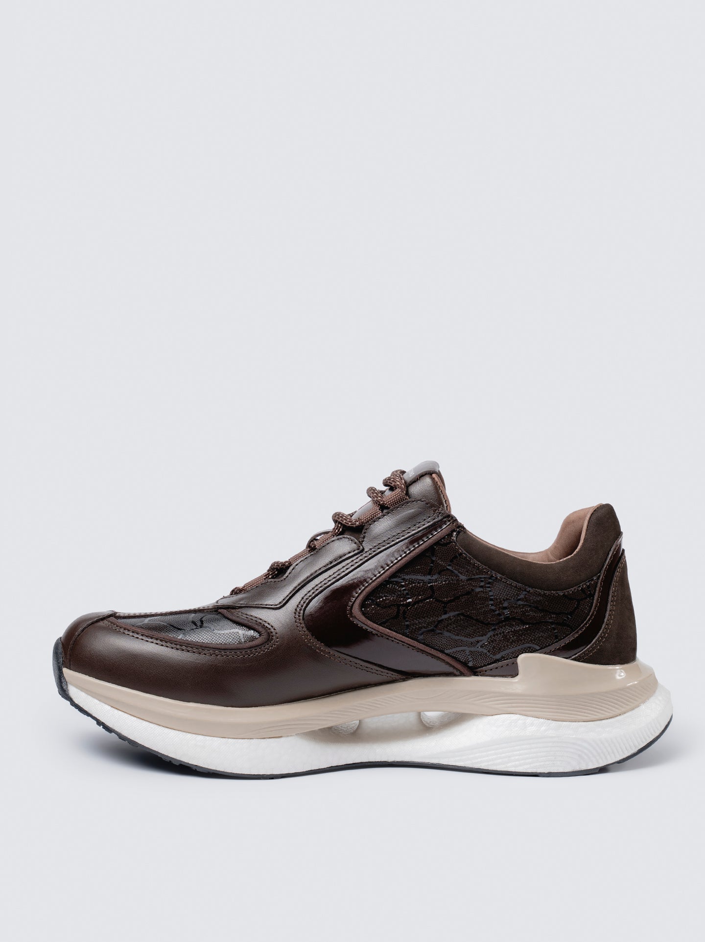 SNEAKER BLACK LABEL - CAFÉ