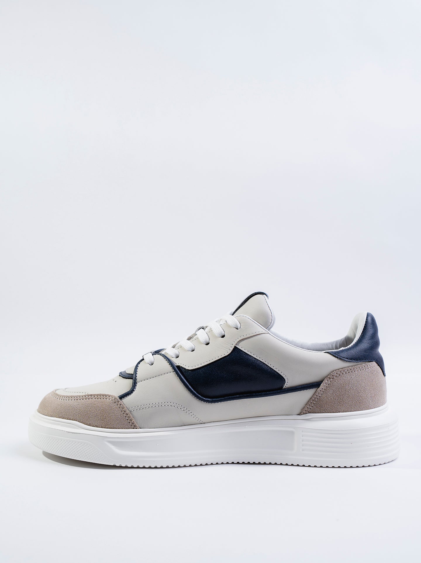 SNEAKER BREEZE - MARFIL - AZUL