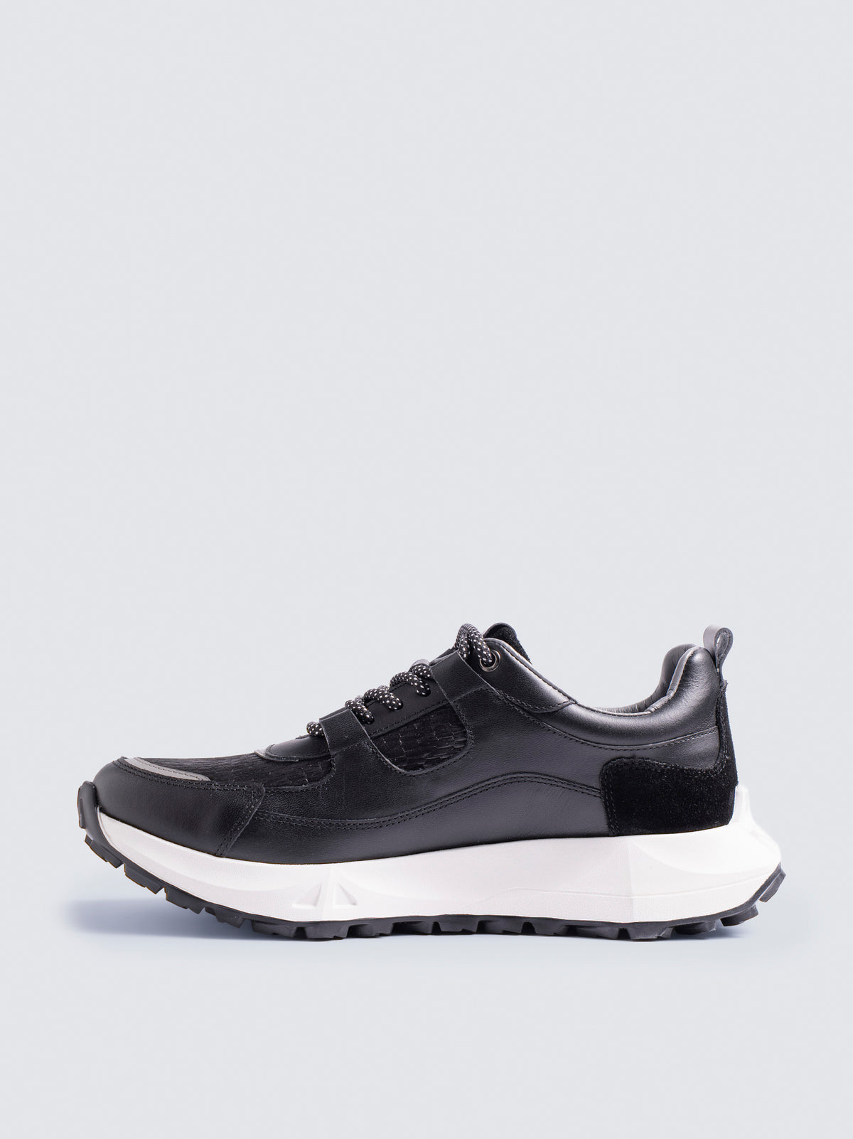 Sneaker Legacy de Cuero para Hombre - Negro
