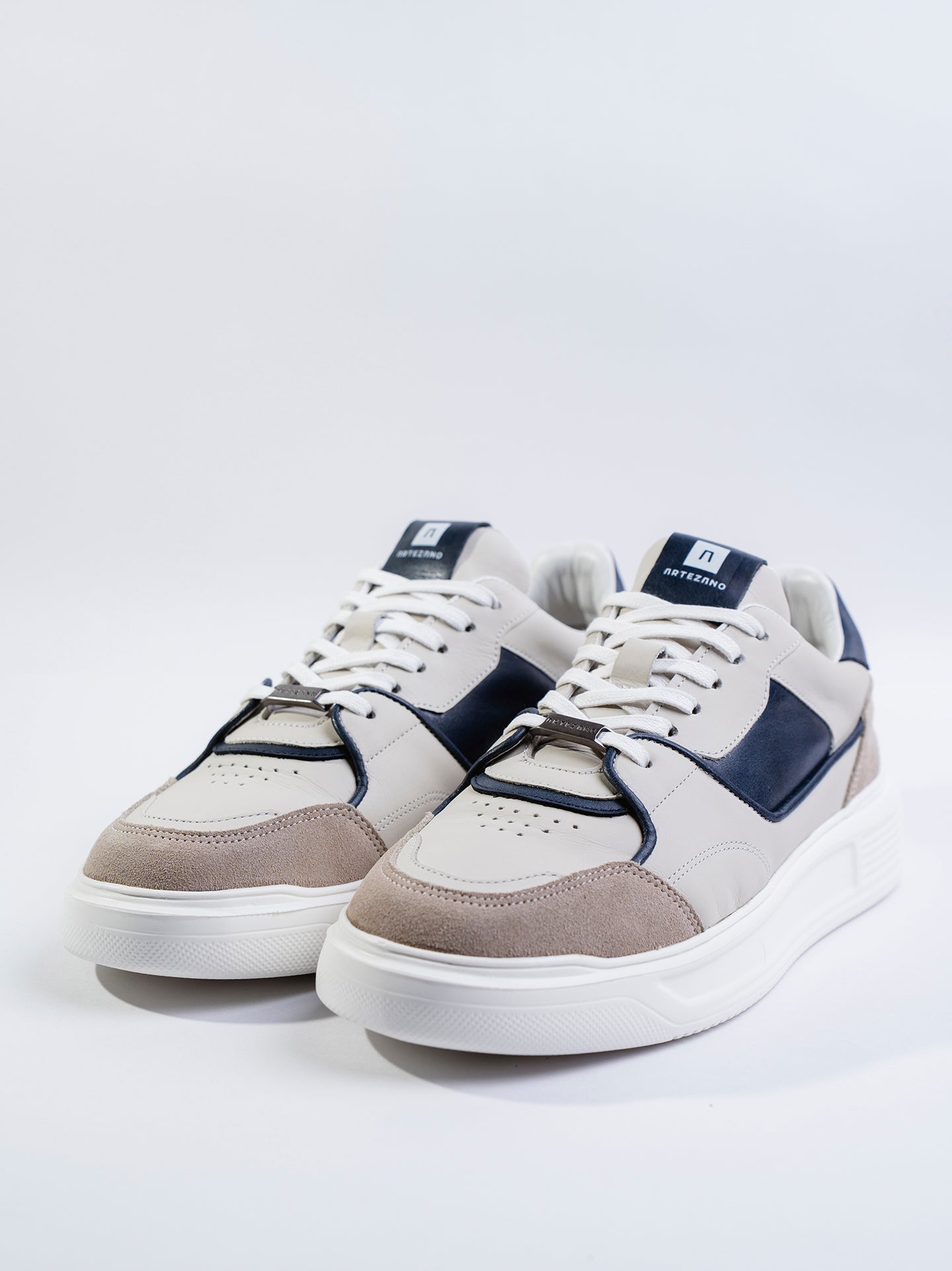 SNEAKER BREEZE - MARFIL - AZUL