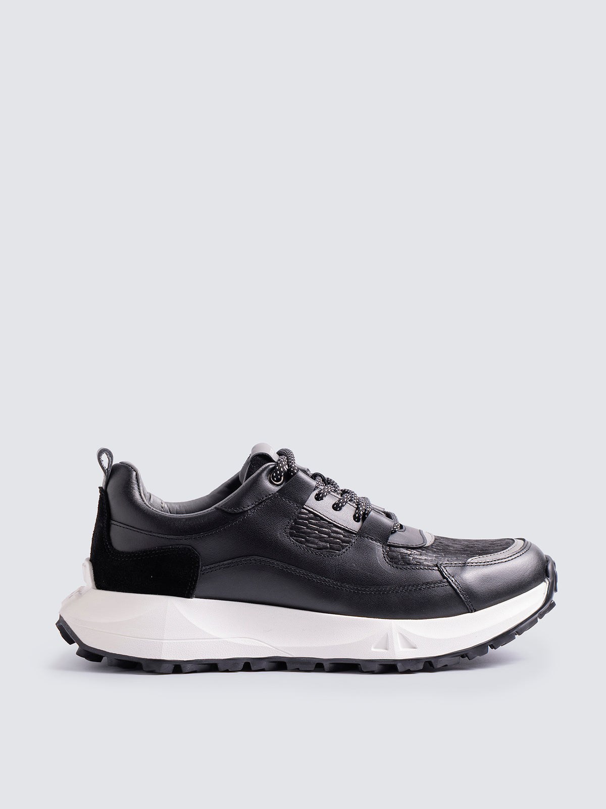 Sneaker Legacy de Cuero para Hombre - Negro