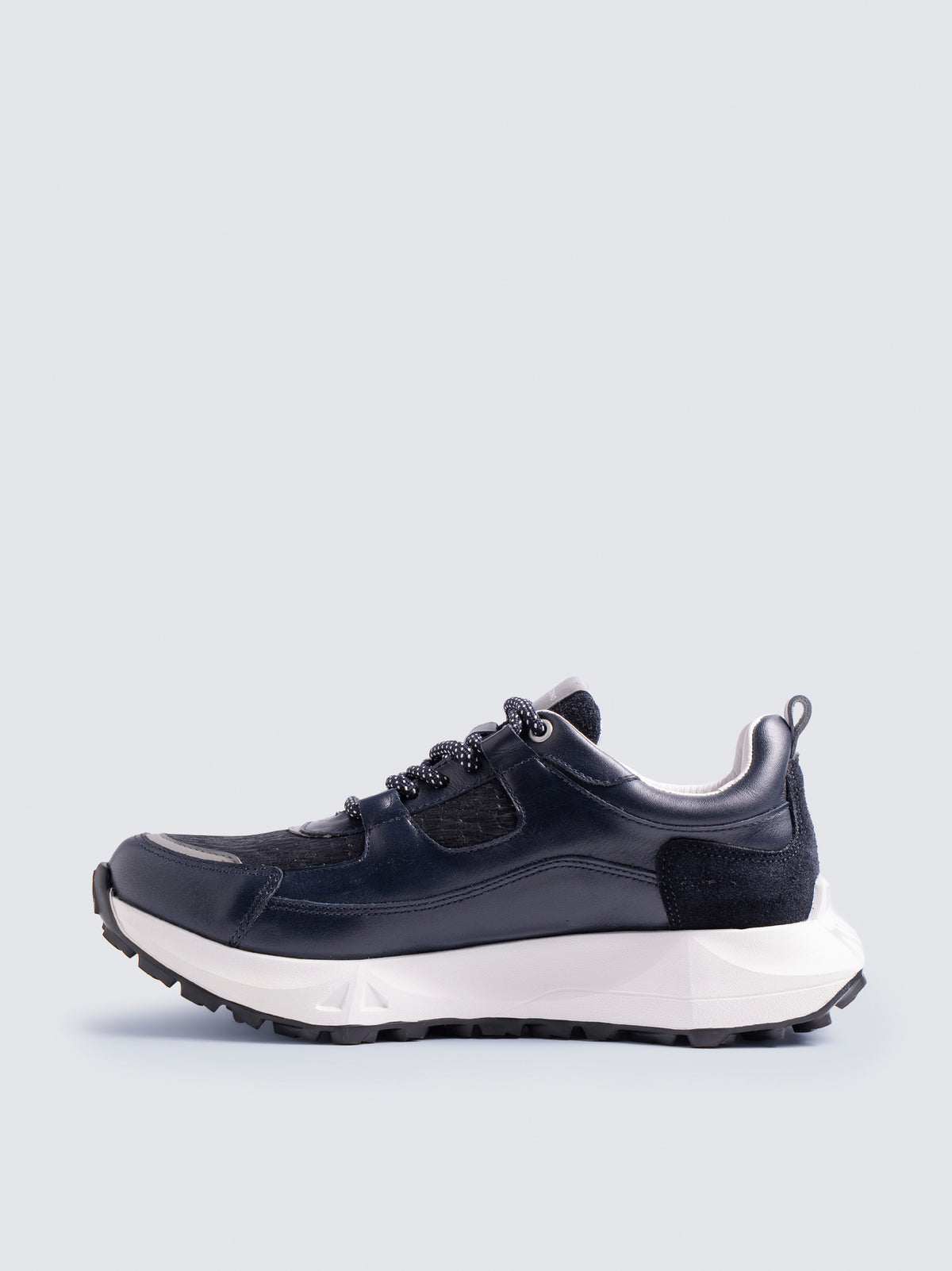 Sneaker Legacy de Cuero para Hombre - Azul