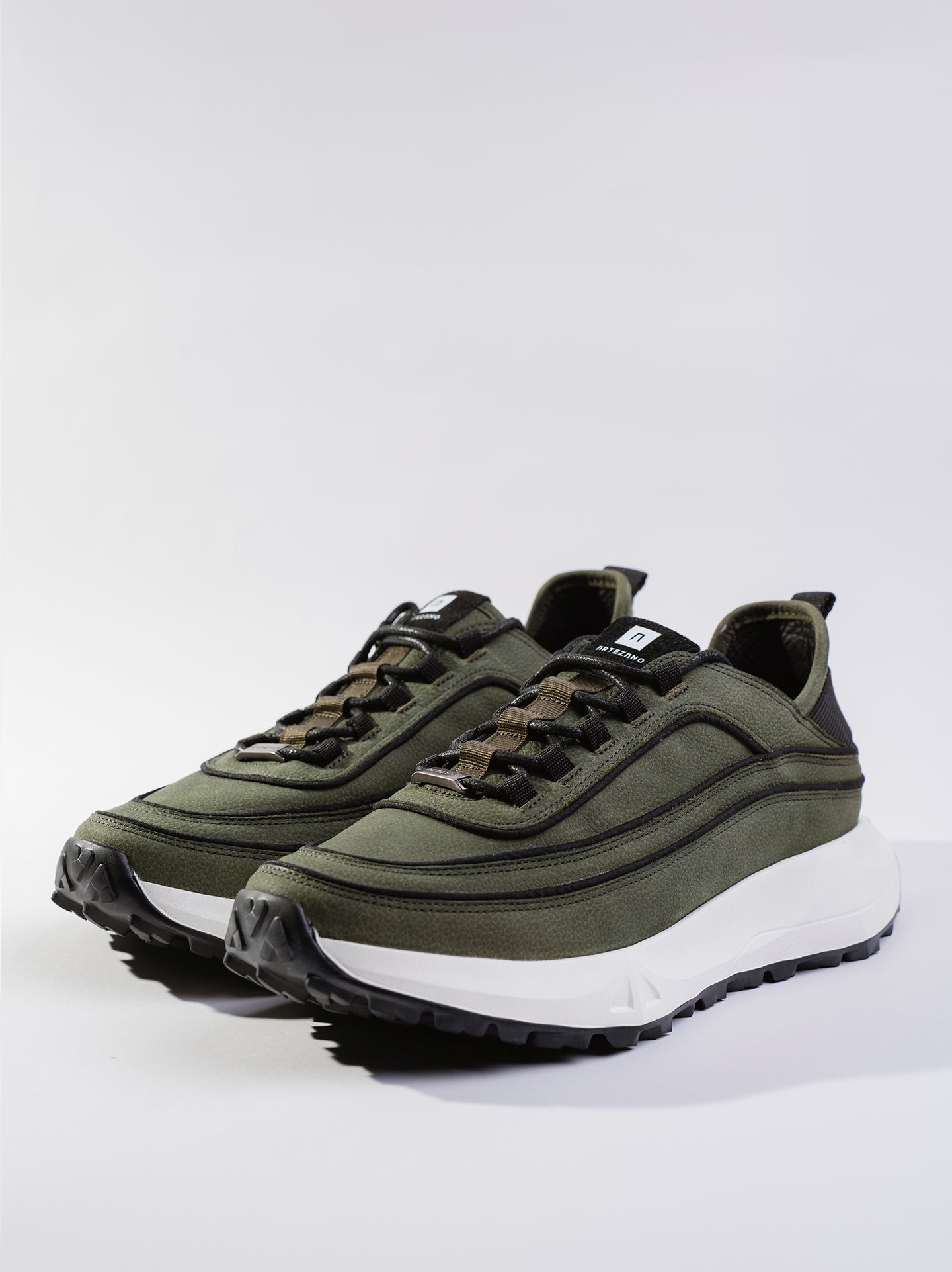 SNEAKER AIRFLOW - VERDE MILITAR